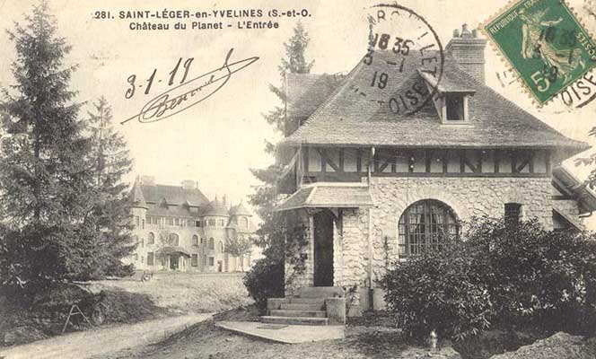 Chateau Du Planet Saint Leger En Yvelines 78.petertownsend